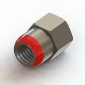 Hexagonal nut flat