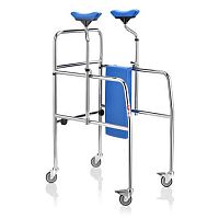 4-wheel mobility walker 122-VOILAheight-adjustablewith seat