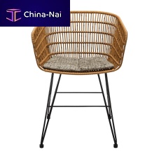 Contemporary armchair Taco ACfabricplasticaluminum