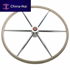Sailboat helm wheel T5P seriesstainless steelleather-covered