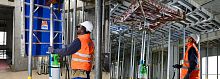 Pneumatic lifting system MAXUPDOWNfor concrete structuresvertical
