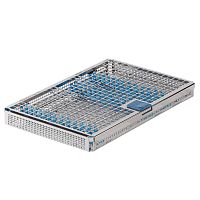 Stainless steel instrument tray MELAstore 100