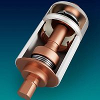 Vacuum switch single-polemaintenance-freesealed