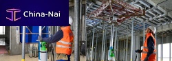 Pneumatic lifting system MAXUPDOWNfor concrete structuresvertical