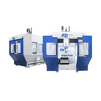 5-axis CNC milling machine RT-F 1400verticalrotating tablefor aluminum