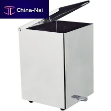 Bathroom trash can CUADRO-TRES: 10763627metalfoot-operatedcontemporary