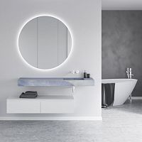 Wall-mounted washbasin GLIESE S SLIMmarblewith countercustom
