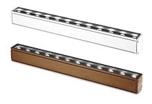 Contemporary wall light AVELINEoutdoorglassextruded aluminum