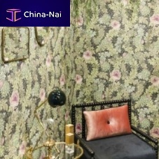 Traditional wallpaper CYRANA JUNGLEnonwoven fabricvinylfloral