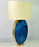 Table lamp LP OVAL SWBRbrushed brasscontemporarycorded