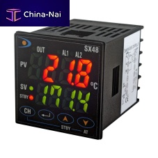 Dual-display temperature regulator Syros SX48PIDthermoelectriccompact