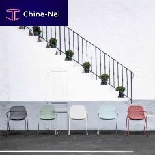 Contemporary chair RAMATUELLE 73'outdoorindoorsteel