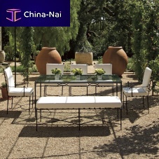 Traditional garden bench AMALFIstainless steel