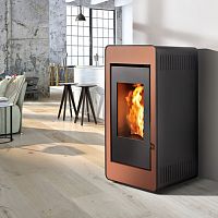 Wood heating stove FILO XWpellet0 - 5 kW12 kW