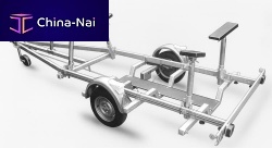 Road trailer B900-B1800handlingfor sailboatssingle-axle