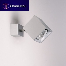 Wall-mounted spotlight DAULEDhalogensquare