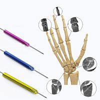 Hand compression bone screw cannulatedheadless
