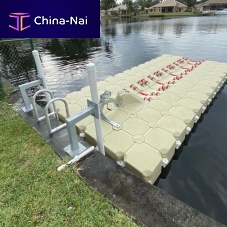 Floating dock modulardrive-onfor marinas