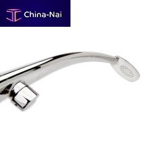 Pool outdoor shower Ellipse-YAstainless steelhomefor yachts