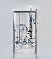Borosilicate glass distillation column