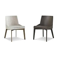 Contemporary chair MOOREindoorfabricleather