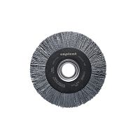 Knotted wheel brush cleaningdeburringmetal