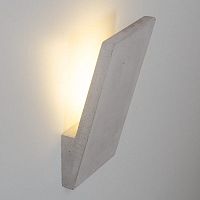 Contemporary wall light IRMAindoorconcreterectangular