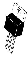 Schottky diode radial-leadrectifier