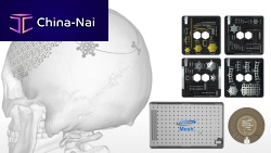Non-absorbable cranial fixation system Fast Flap