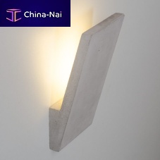 Contemporary wall light IRMAindoorconcreterectangular