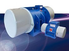 Vibration motor with electric actuator DV seriesrotary