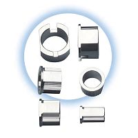 Stainless steel dental implant sleeve equilibrium rotational