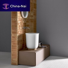 Countertop washbasin HAMMAMSolid Surfacecustomwithout hole