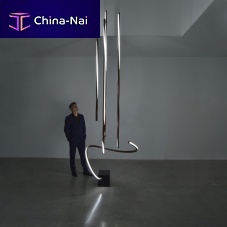 Floor-standing lamp BELA+extruded aluminumthermo-lacquered aluminumoriginal design