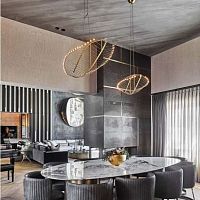 Modern chandelier IQ2185 FIELTEBEKmetalglass1 tier