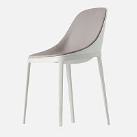 Contemporary chair ELLE SOFT / 071indoorfabricleather