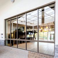 Edge-to-edge partition ClassicTeq EI 90fixedglazedaluminum