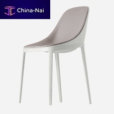 Contemporary chair ELLE SOFT / 071indoorfabricleather