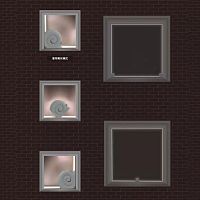 Surface mounted spotlight EXC-T110ALEDcircularIP66
