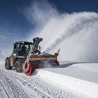 Removable snow blower SF 110-125for airport