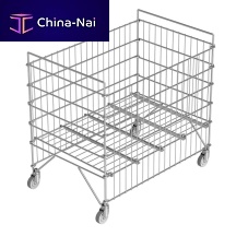 Transport trolley SK 9060-0,82storagemetalwire mesh platform