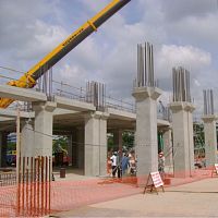 Reinforced concrete prefabricated pillar COLUMNprefabrectangular