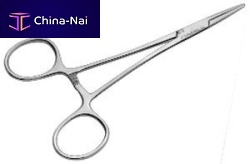 Surgery forceps 100-132sutureclampHalstead