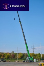 Telescopic crane 683 Ecrawlerboomconstruction