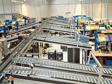 Automatic sorting system foodcomputer-controlled