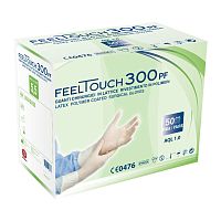 Latex gloves FEELTOUCH 300PFsurgicalpowder-freesterile