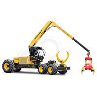 Rubber-tired forestry harvester HIGHLANDER