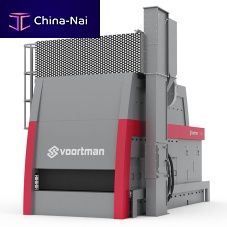 Roller conveyor shot blasting machine VSB seriesfor metalfor profilessheet metal