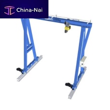 Rail-mounted gantry crane aluminumsteelelectric