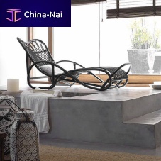 Contemporary chaise longue REPOSOrattan1-personblack